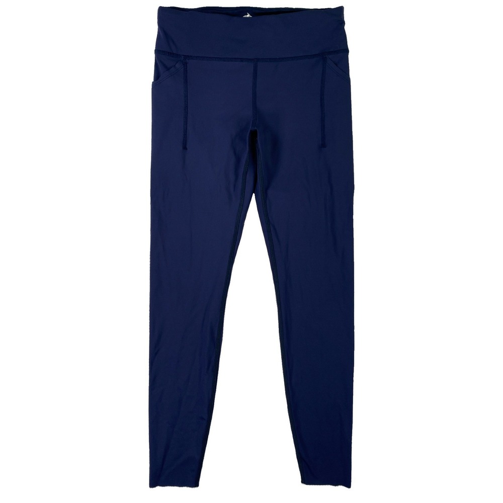 Rabbit Running Speed Tights Pants Women's XS Navy Blue Vented